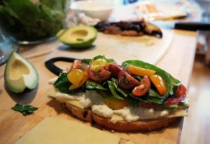 Sandwich on Cutting-board